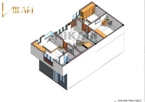 Mẫu Thiết Kế Nhà Phố 3 Tầng đẹp Tại Bắc Ninh 10