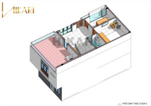 Mẫu Thiết Kế Nhà Phố 3 Tầng đẹp Tại Bắc Ninh 13