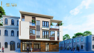 Mẫu Thiết Kế Nhà Phố 3 Tầng đẹp Tại Bắc Ninh