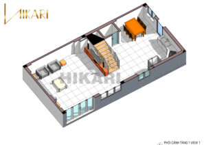 Mẫu Thiết Kế Nhà Phố 3 Tầng đẹp Tại Bắc Ninh 6