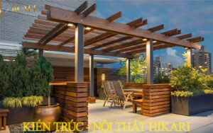 Mái Che Sân Thượng Làm Từ Gỗ đem đến Nét đẹp Sang Trọng