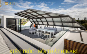 Mẫu Mái Tôn Che Sân Thượng Có Khả Năng Chịu Nhiệt Và Cách Nhiệt Tốt