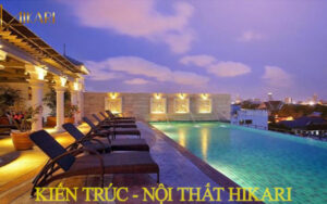 Ý Tưởng đặt Bể Bơi Trên Sân Thượng Khiến Căn Nhà độc đáo