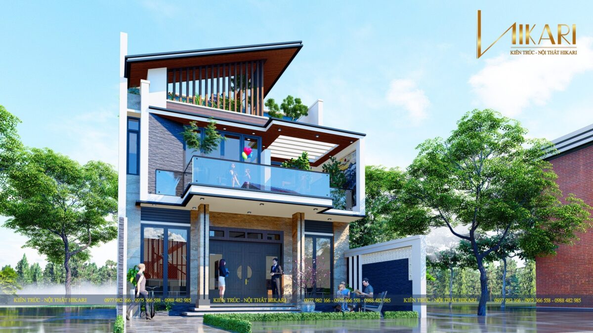 Nhung Thiet Ke Biet Thu Nha Vuon Tai Bac Ninh Cua Hikari 3